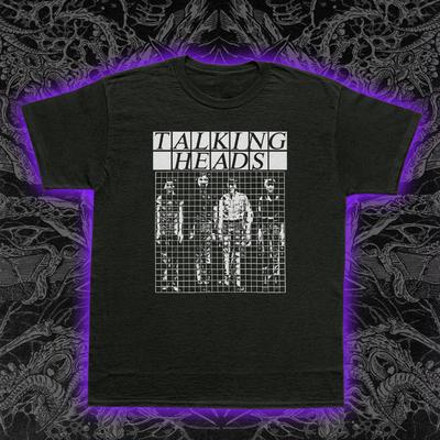 T-Shirt με σχέδιο Buildings and Food των Talking Heads Art Pop New Wave Rock Μουσική Μπλουζάκι S-5XL