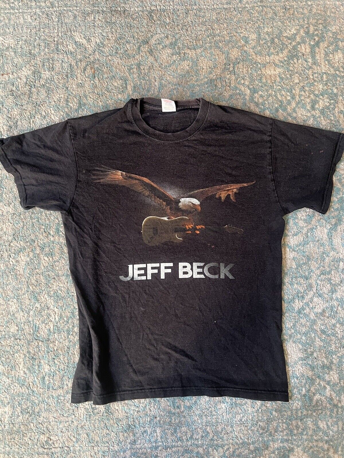 Jeff Beck Emotion And Commotion Vintage Tour T Shirt 2010 Men ??s Medium M S разноцветный