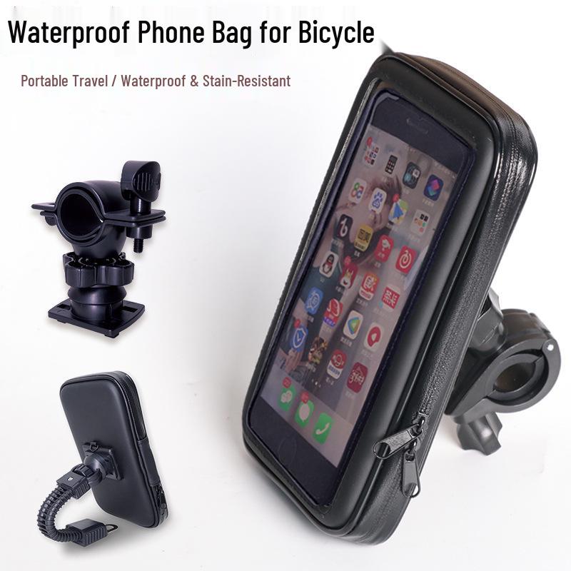 Waterdichte Telefoonhouder voor Motor en Fiets met Touchscreen Compatibiliteit