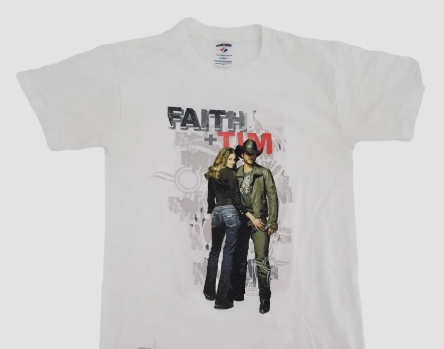 Tim McGraw Faith Hill 2006 Tour T-Shirt Size Small Soul 2 Soul G T-shirt T 3XL
