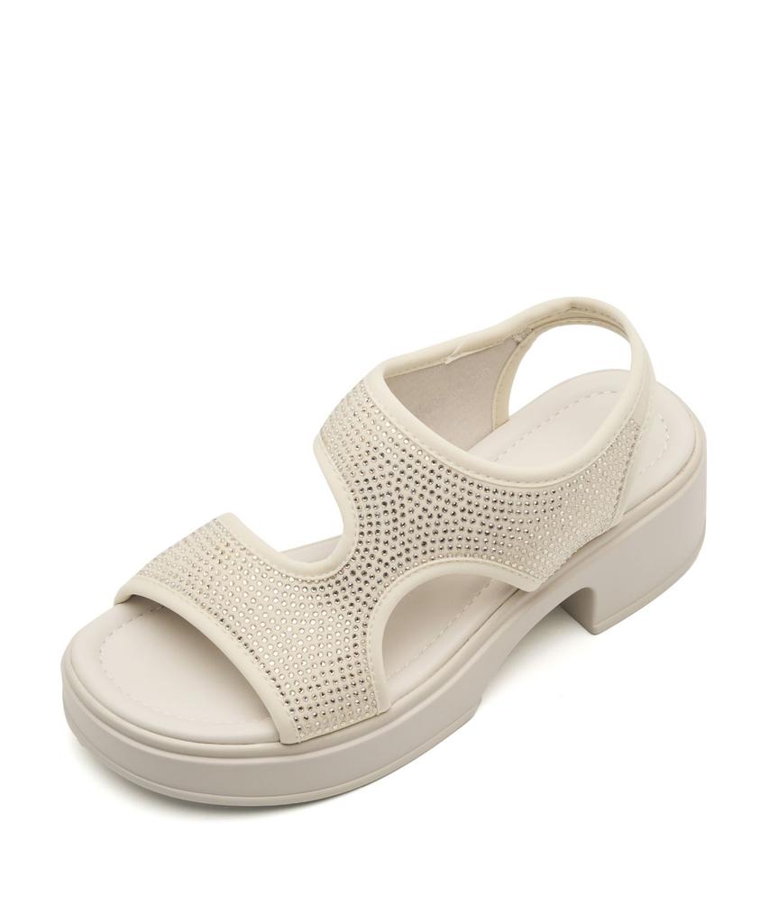 Spur Cloy Neoprene Flatform Sandal 6Cm -Vs9033 (2Color)