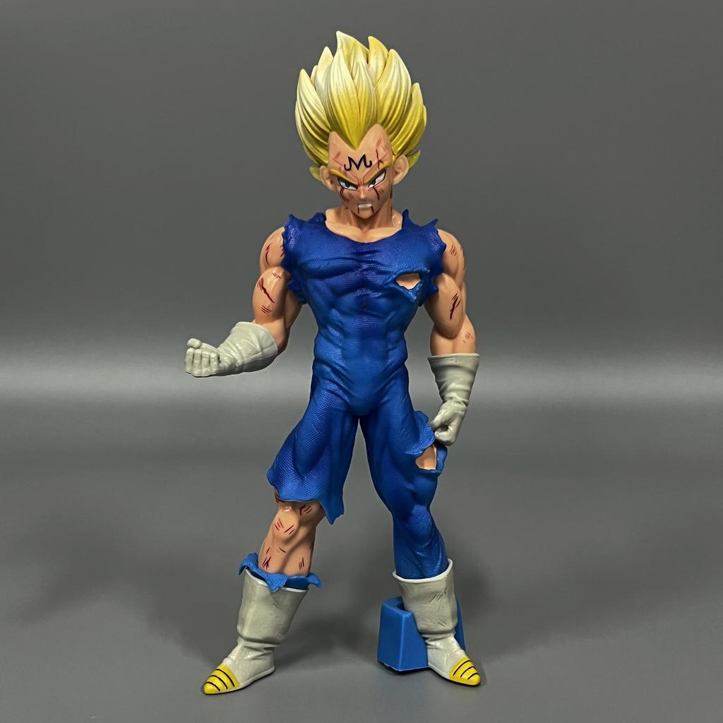 Dragon Ball Z Majin Vegeta character toy anime Super Saiyazin action collection PVC model doll Birthday gift for children