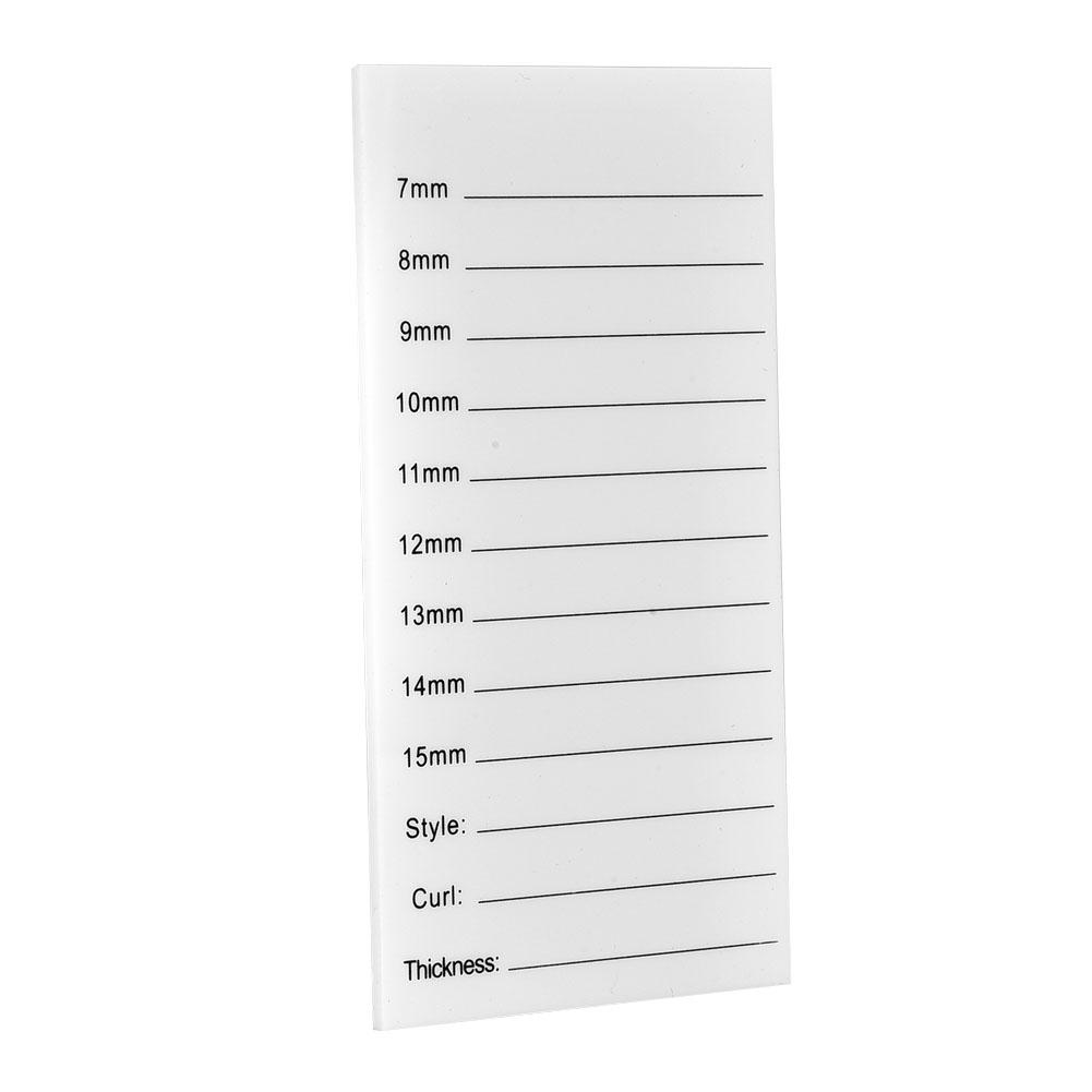 Acrylic Grafting Eyelashes Stand Eyelashes Extension Holder Plate Makeup Tool