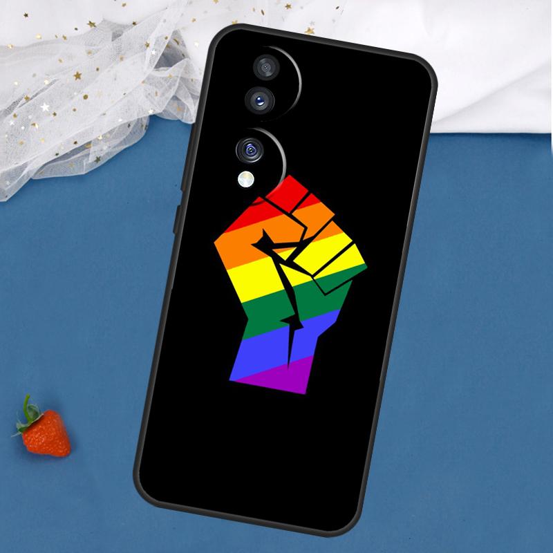 

Gay Pride Rainbow Flag Case For Honor Magic 8 7 5 6 Lite 400 200 Pro 50 70 90 X8c X8b X9a X9b X9c X9d Win RT Cover Honor X9a