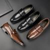 New Leather Loafers Formal Men's Leather Shoes Classic Breathable