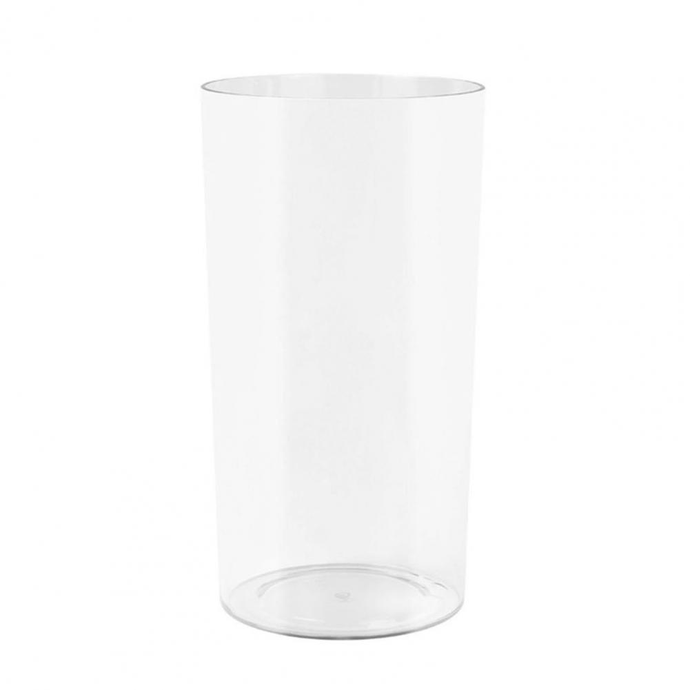 Flower Vase Elegant Cylinder Flower Vase for Wedding Party Centerpiece Dining Table Decor Transparent Hydroponic for Plants