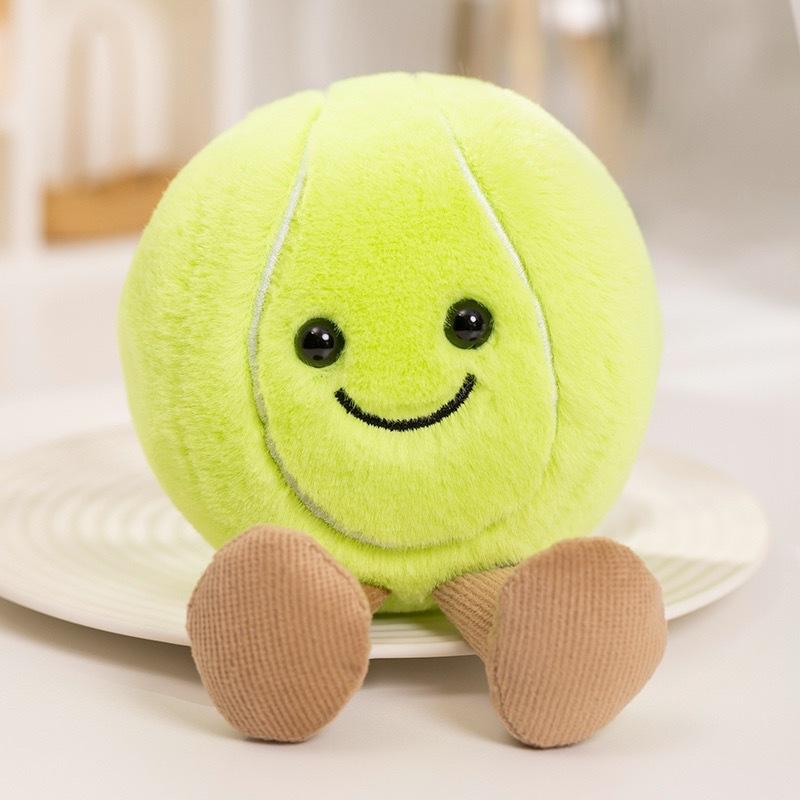 Basketball Football Doll Fun Cute Baby Soothing Rag Doll Creative Plush Doll Ornament