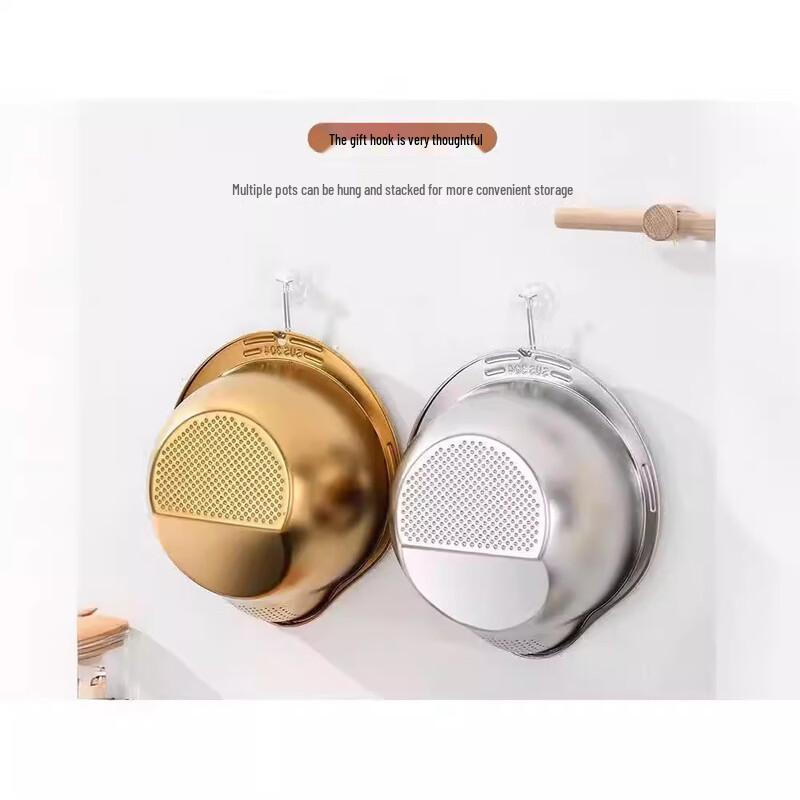 ZISIZ 201 Stainless Steel Rice Strainer