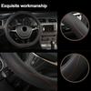 D Type Steering Wheel Cover For Nissan Rogue Sport Note 17-21 Altima Versa 20-22