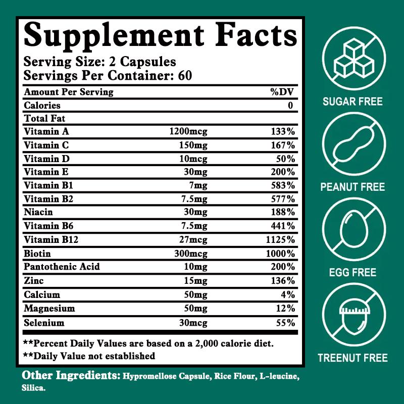 GREVIP Multivitamin Softgels Contain Essential Vitamins and Minerals, a High Concentration of B Vitamins, and Support Antioxidant Activity.