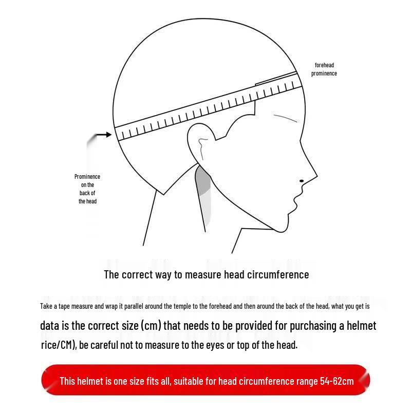PERMANENT 3C Certified 3/4 Helmet for Electric/Motorcycles