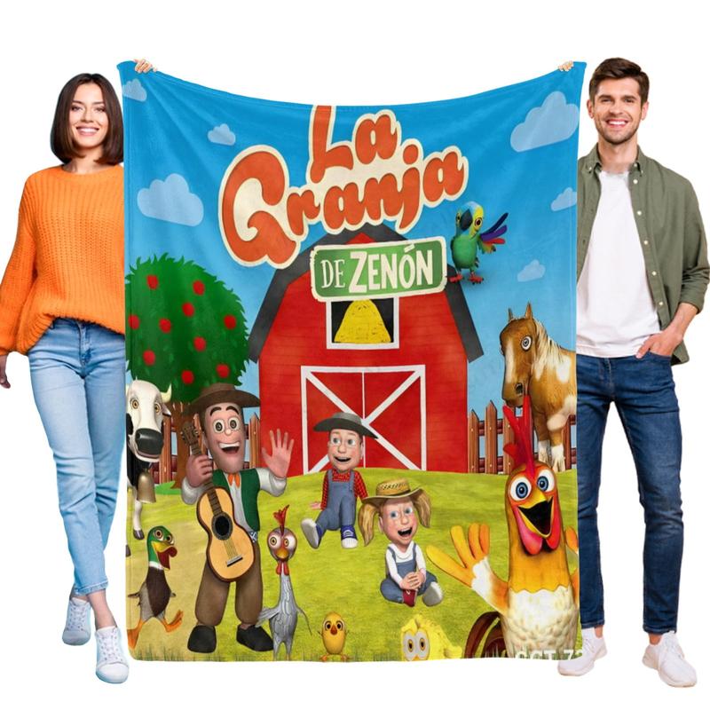 

The La Granja De Zenon Michael Throw Blanket Gifts for Fans Lover Girls Boys Women Present Hoodie Him Bed 75cmx90cm