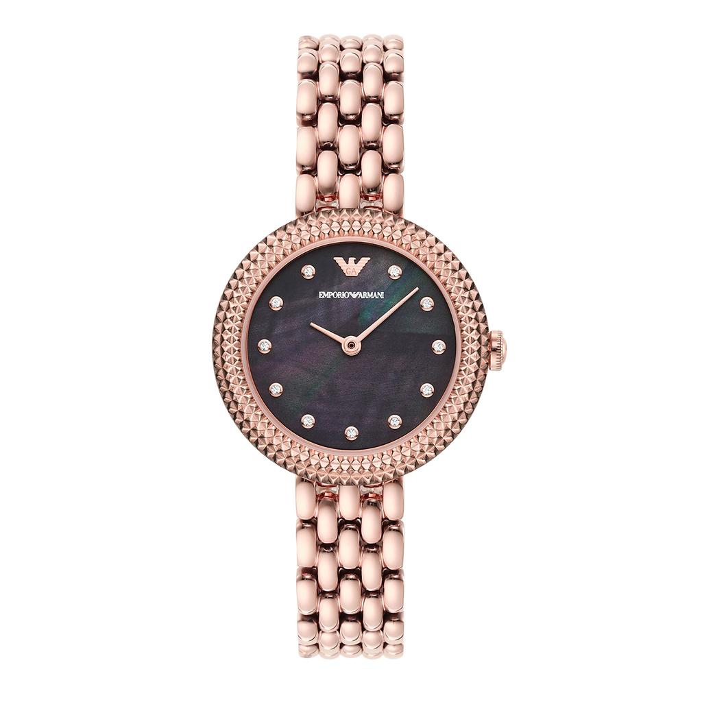 Emporio Armani AR11432 Pink Gold Watch Women's