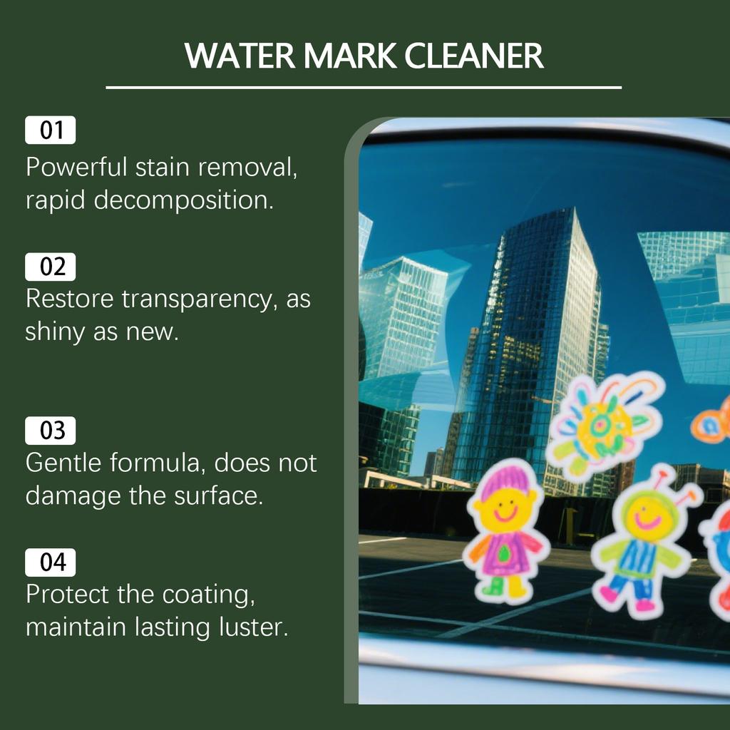 Water Mark Cleaner Glass Stain Cleaner Glass Cleaner Is Gentle And Does Not Damage The Glass For Long-lasting Cleaning,100ml