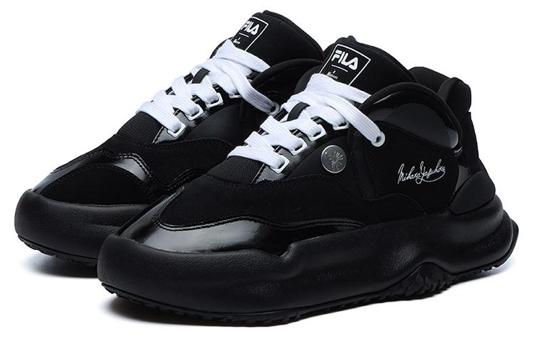 Women's Sneakers FILA Fashion Sneakers Low Top Running Shoes Black Women's