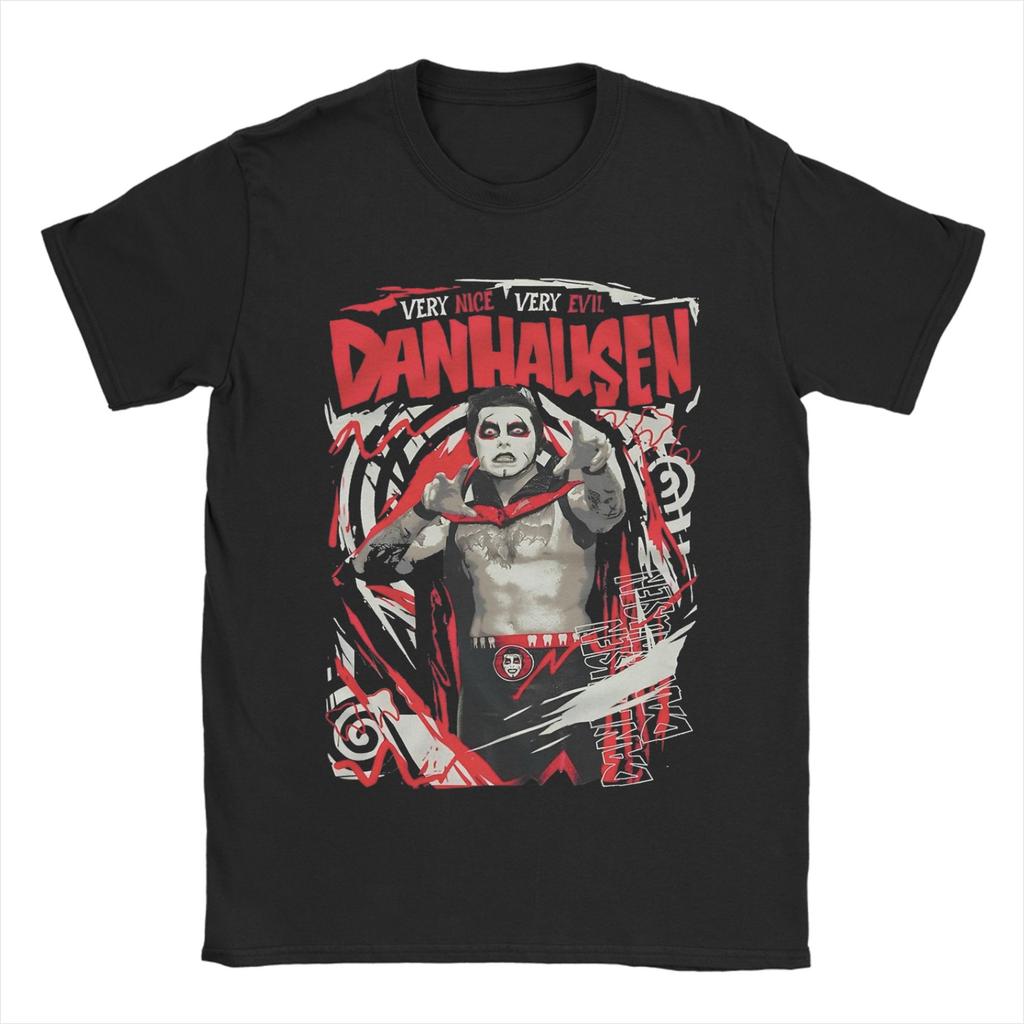 Unisexs Danhausen Very Nice Very Evil T Shirts Cotton Clothes Novelty Short Sleeve Round Neck Tees Gift TShirt