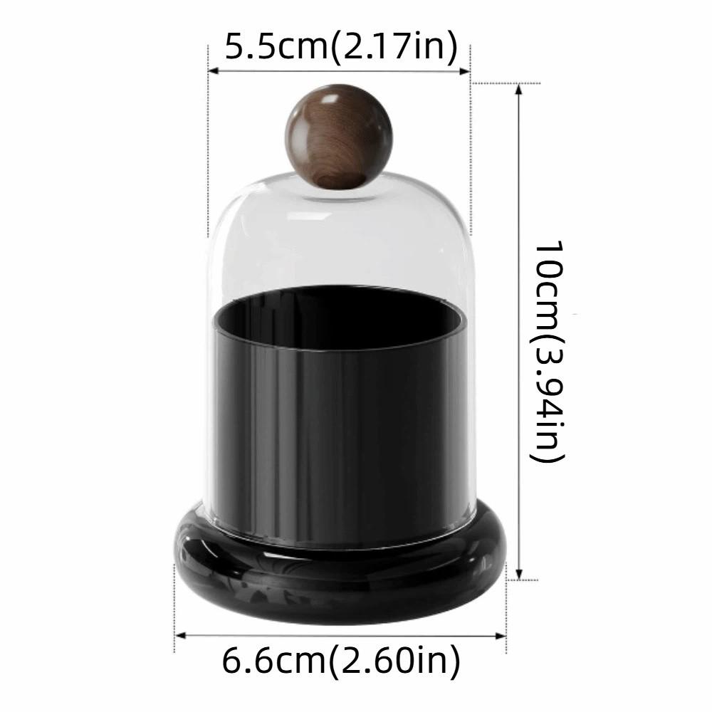 Retro Swab Toothpick Holder Plastic Toothpick Storage Box Portable Toothpick Dispenser  Living Room