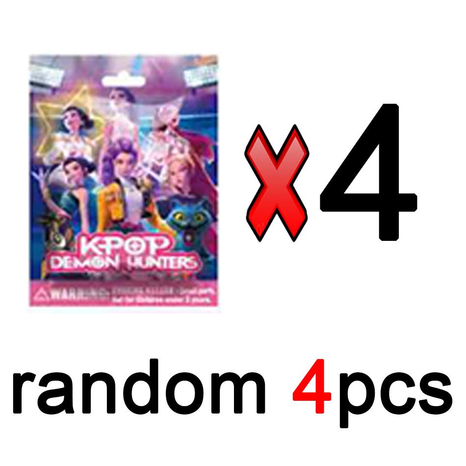 Anime Kpop Demon Hunters  blind box Figure Model Toy Cartoon Gaming Desk Decoration Collection for Kids Mystery Box Model Gift