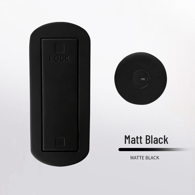 Invisible Track Two-Way Buffer Wheel Sliding Door Hardware for Glass/Wood Doors
