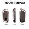 Styling Mouldings Cortex Car Remote Smart Key Fob Case Cover Shell Holder Bag with Keychain For BMW 7 Series XM IX I7 X7 G07 202