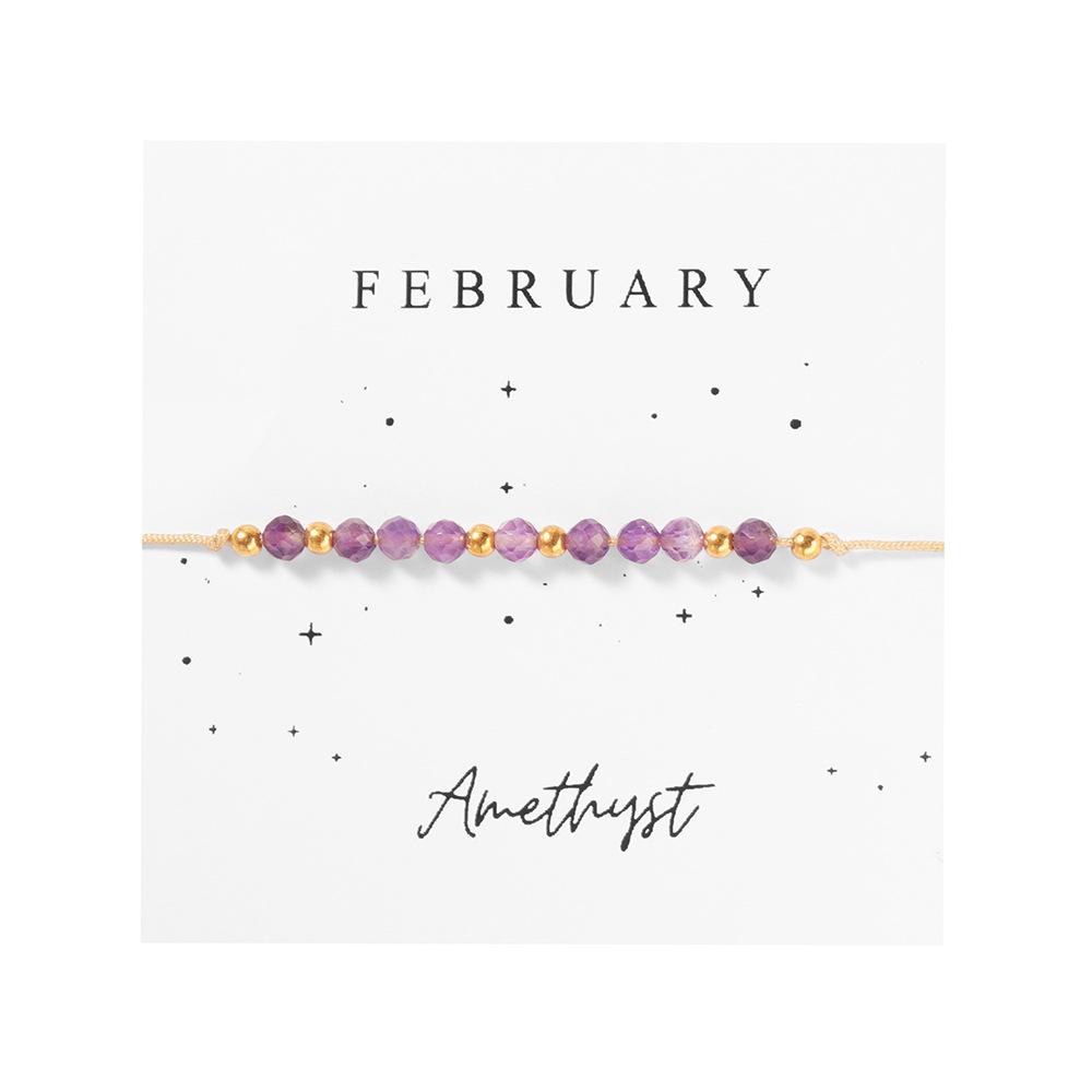 Festive Gifts Multicolor Faceted Stone Beaded Bracelet Set Delicate Fashion Jewelry for Women Daily Wear Simple Versatile Accessory