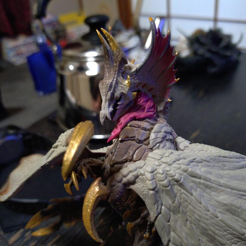 [USED] Merzena Monster Figure Grey Approx. 30cm