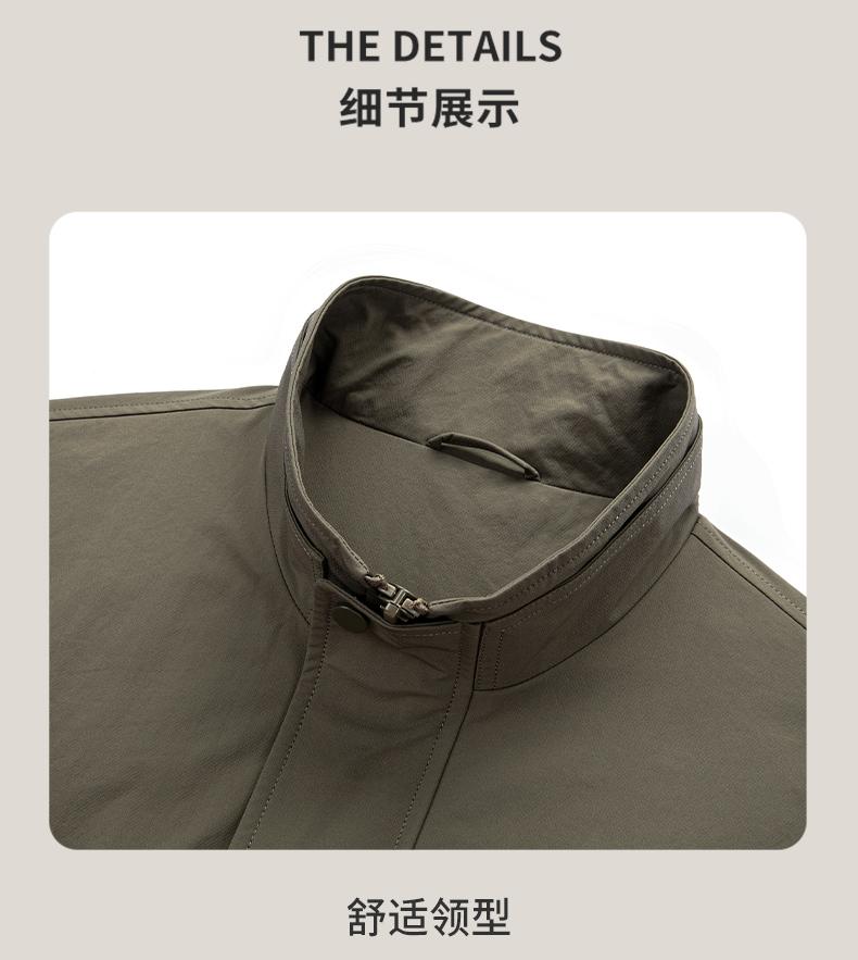 [Windproof Workwear] 26 Year Spring New Fashionable and Versatile Men's Jacket Jacket