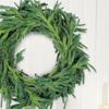 Pine Christmas Garland Realistic Greenery Evergreen Cedar Wreath Winter Holiday Decor Mantel Fireplace Stair Indoor Outdoor Decor