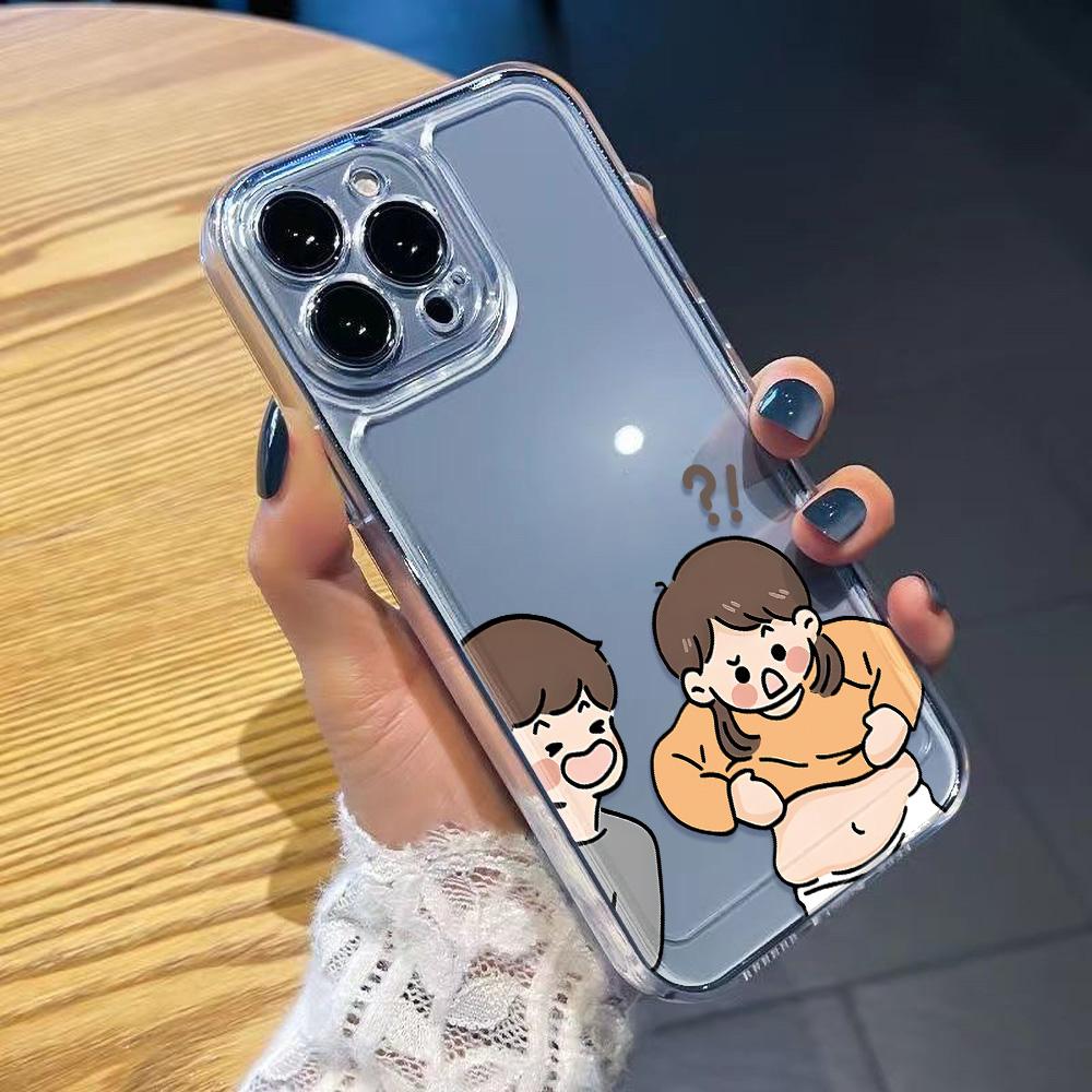 Drop-Proof Phone Case for iPhone 11 12 13 14 15 16 iPhone 14 15 16 Pro Max Samsung A16 A35 A36 A54 A55 S25 Xiaomi 11T