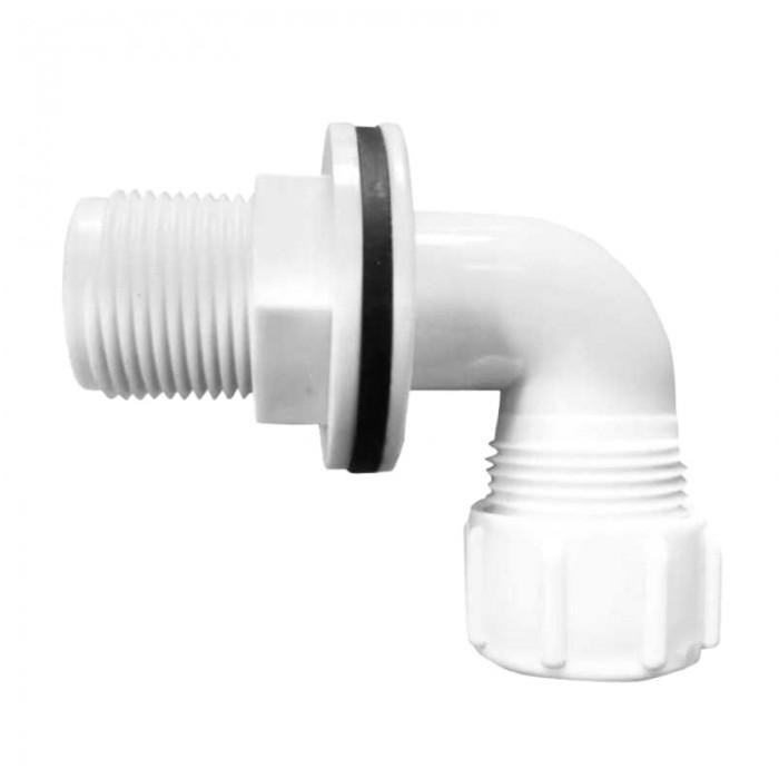 Securplumb Angled Tank Connector