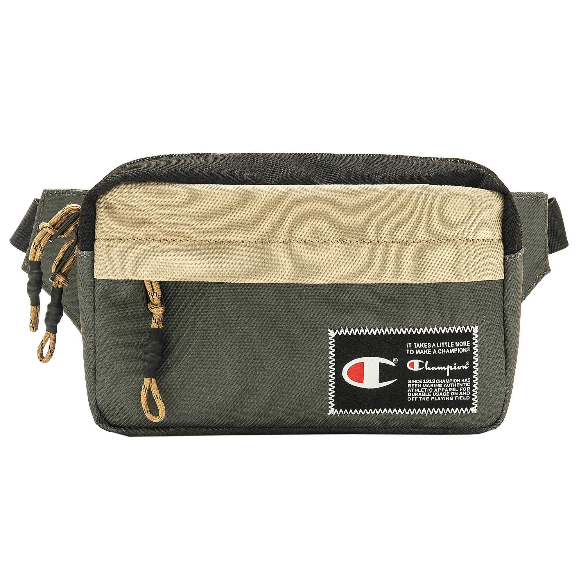 

New Champion Fabric Backpack, Sling Bag, Crossbody Bag, Fanny Pack Regular Unisex Green/Black U2AACPU19 21.1*7.1*13.0CM