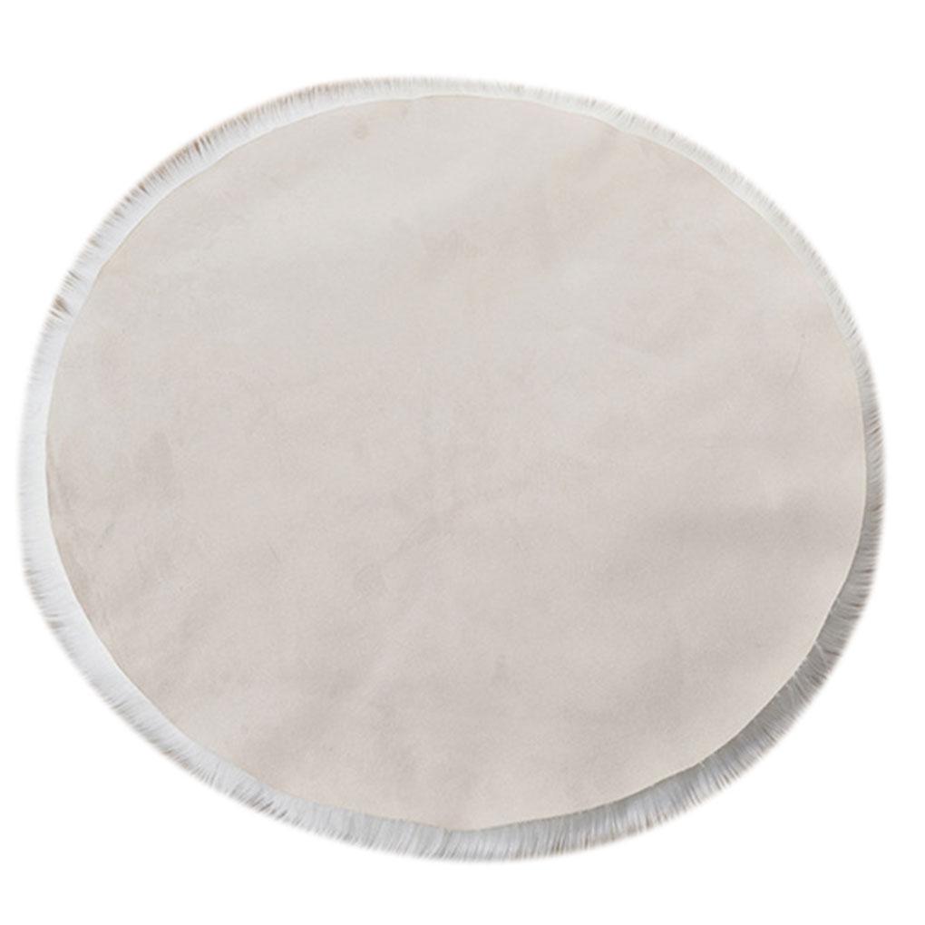 Fluffy Plain Sheepskin Rug Soft Faux Fur Shaggy Area Rugs Thick Wool Carpet