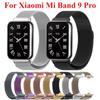 Magnetic Metal Strap for Xiaomi MiBand 9 Pro Smart Wristband Replacement Milanese Loop Watchband for Mi Band9 Pro