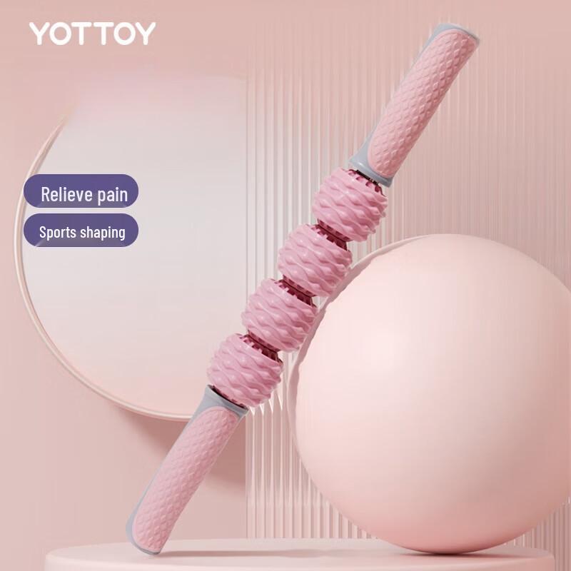 yottoy Muscle Relaxation Foam Roller & Leg Trainer