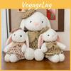 Dressed Cartoon Dress Rabbit Plush Toy Cute Can Soothe Child Girl Birthday Gift