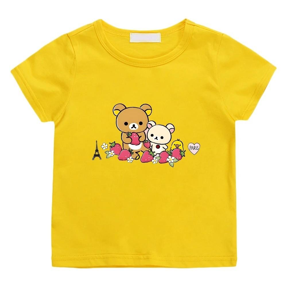 Rilakkuma Cartoon Retro Unisex T-shirt S-5XL Unisex T-Shirt M