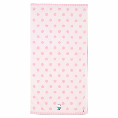 Sanrio Hello Kitty Imabari Bath Towel (Dot) 422371