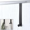 Gancio per Porta dell'Armadio Multiuso Portaoggetti da Dietro la Porta Scaffale Salvaspazio Appendiabiti per Vestiti Cappelli Asciugamani Chiavi