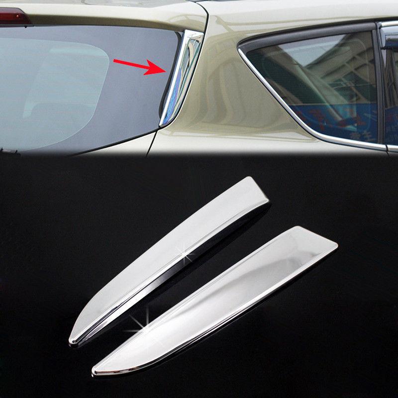 Spoiler Lateral do Para-brisa da Janela Traseira Moldura de Acabamento Para Ford Escape Kuga 2013 2014 2015 2016 2017 2018 Carro Auto Interior Acce