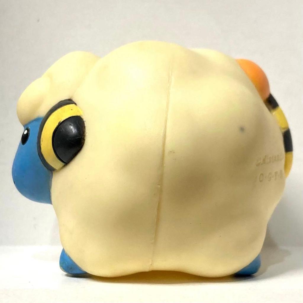 Used Pokemon Mareep Bound Ball Soft Vinyl Figure Retro