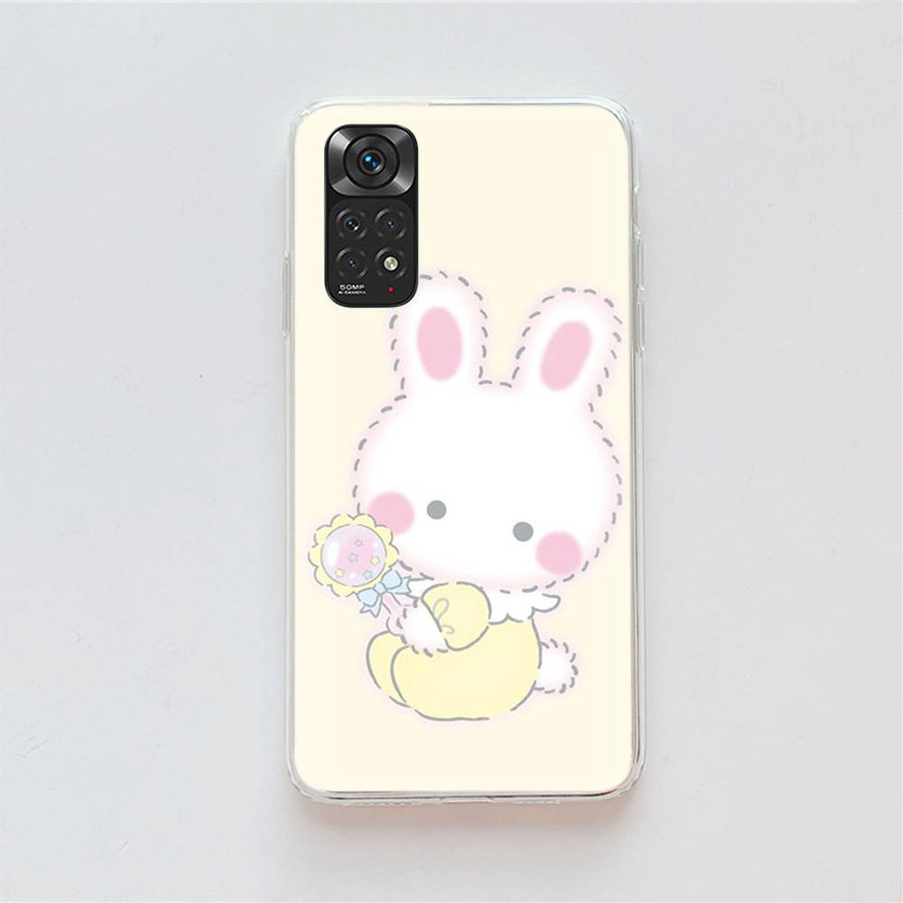 KT69 Kitty Friends Case for Samsung A04 A14 A23 A34 A54 M23 M33 M52 M53 Realme 10 9 C30S C35 C55 VIVO Y02S Y21 Y33S Y51 X80 Pro Clear Cover