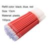 100 Stücke 0,5mm Schwarz Blau Rot Gel Stift Minen Glattes Schreiben Büro Schreibwaren