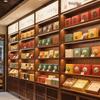 Solid Wood Retail Display Shelf