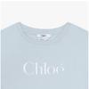 Chlo Kinder Logo Kurzarm T-Shirt C20485 73h