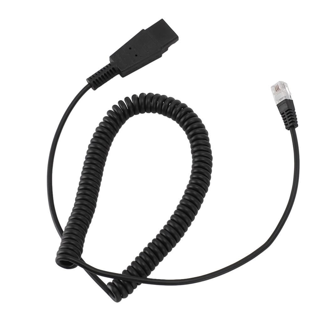 RJ9 to QD Adapter Cable RJ9 Quick Disconnect Cable for Plantronics for Avaya IP 1608 1616 9610 9620
