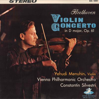 LP Record YEHUDI MENUHIN CONSTANTIN SILVESTR  Beethoven Violin Concerto In D Maj ASC5104 ANGEL Japan Classical Used
