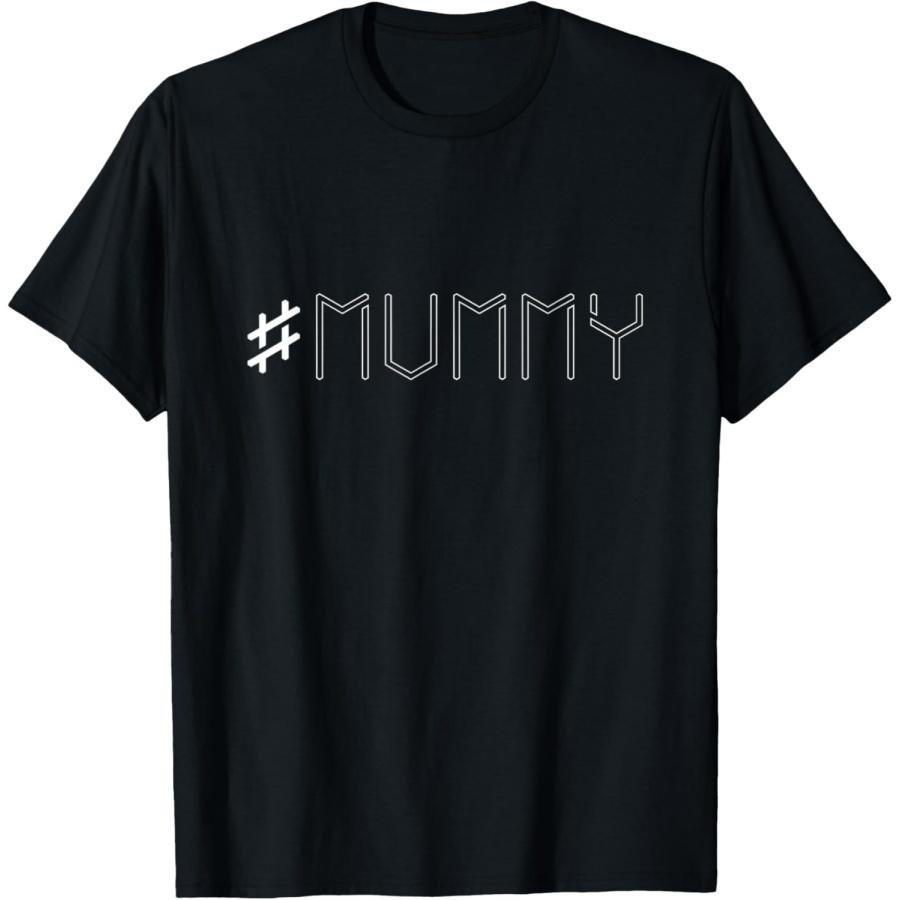 

#mummy - Funny Egyptian T-Shirt XXXXXL чорний