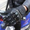 Breathable Full-Finger Anti-Fall Motorcycle Gloves with Touchscreen Capability and Wrist Guards for Off-Road Riding