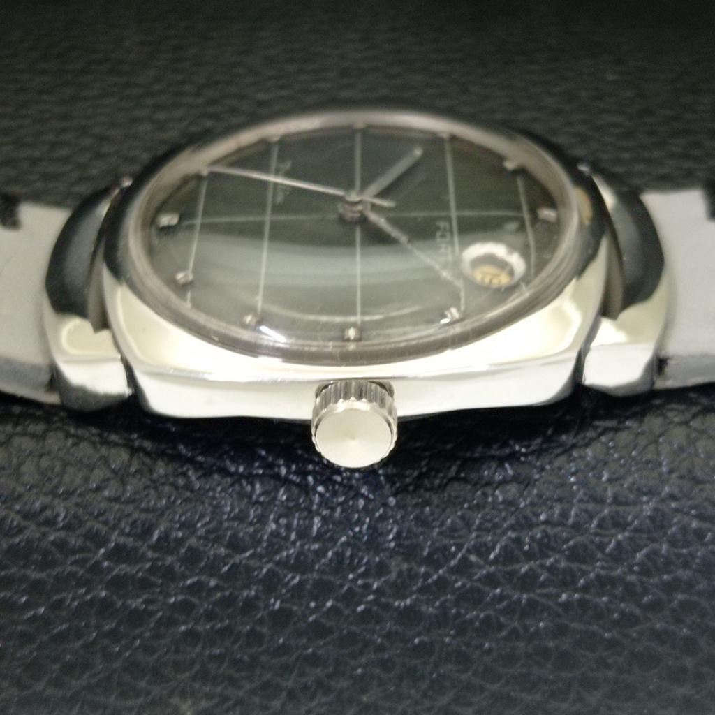 RELOJ DE HOMBRE AUTOMÁTICO VINTAGE FORTIS TRUELINE SUIZO ESFERA ORIGINAL a700339-5 R202-a700339