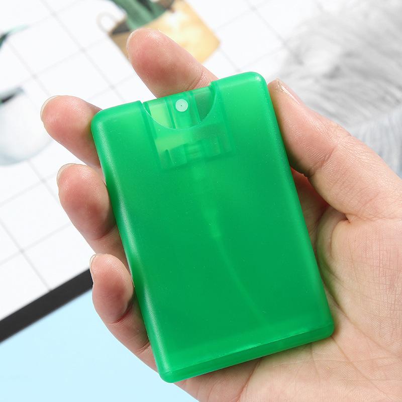 Portable Color Press Card Type Spray Bottle